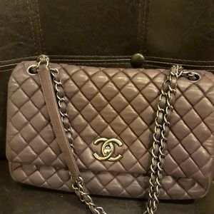 Authentic Chanel handbag with card